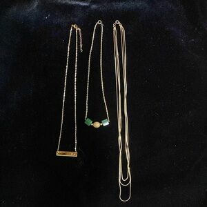 Three necklacese bundle